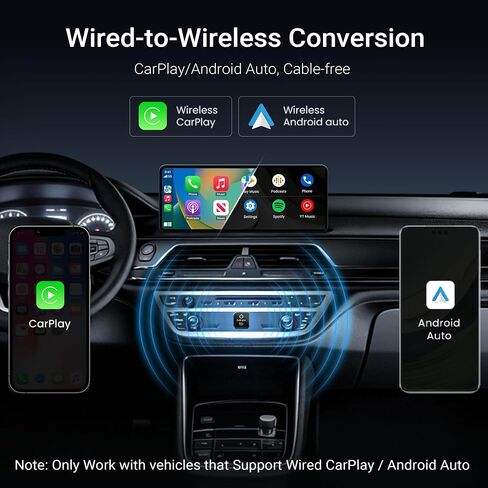 MINIX 2-in1 Wireless CarPlay Adapter for Apple & Android Auto in Kuwait
