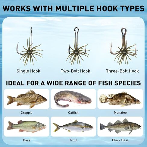 4 Pcs Urchin Baits Saltwater Freshwater Soft Urchin Lures Fishing Green in Kuwait