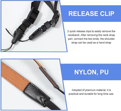 Retro Quick Release Camera Adjustable Rope Shoulder Strap in Kuwait