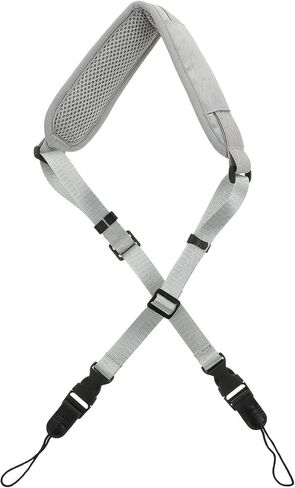 MERRYHAPY Adjustable Camera Shoulder Strap with Quick Release, Nylon Black in Kuwait
