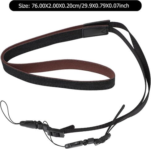 Vintage Camera Shoulder Strap with Quick Release Clips for DSLR in Kuwait