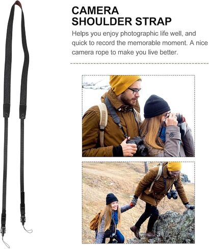 Vintage Camera Shoulder Strap with Quick Release Clips for DSLR in Kuwait
