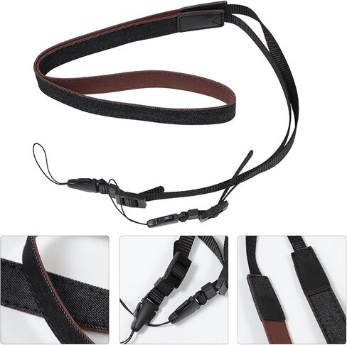 Vintage Camera Shoulder Strap with Quick Release Clips for DSLR in Kuwait