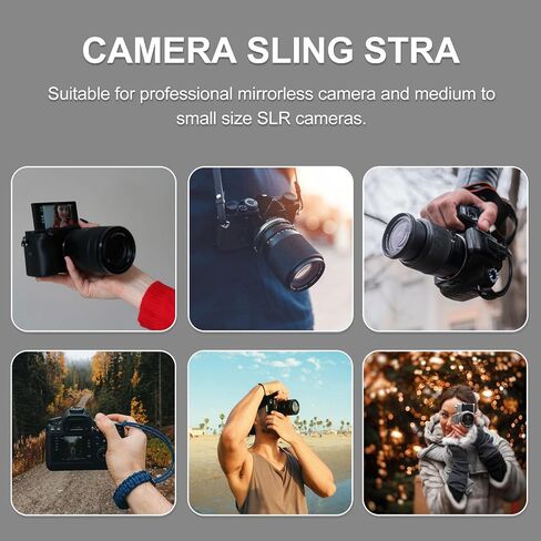 Sewroro Vintage Camera Strap with Adjustable Length for DSLR Cameras in Kuwait