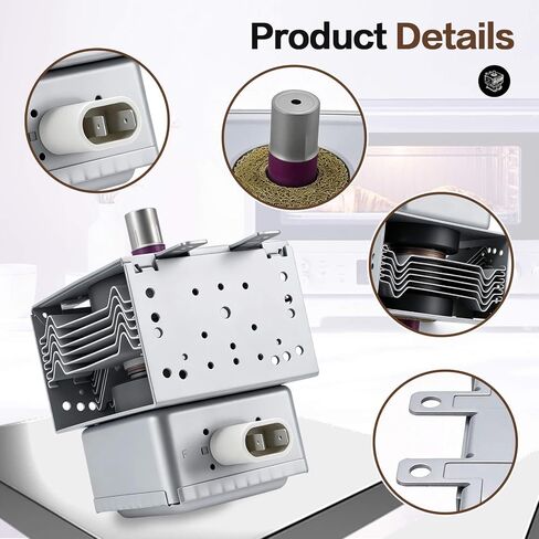 Upgraded 2M214-161GP Microwave Oven Magnetron Compatible with LG LMV1751ST/01 LMH2016ST LMC0975ST – Replacement for 2M214-16TAGD AP4437489 PS3517729 WB27X10585 WB27X0706 in Kuwait