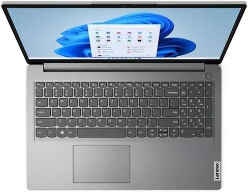 Lenovo 15.6 Inch Student Laptop | Intel Core i5-1235U, 10-Core CPU | 16GB RAM, 512GB SSD | WiFi 6 | Privacy Shutter | 720p Webcam | Anti-Glare | Intel Iris Xe Graphic | Windows 11 | Cloud Grey in Kuwait