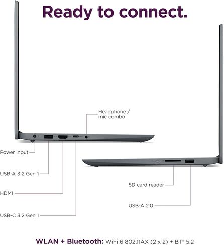 Lenovo Ideapad Touchscreen Laptop Computer for Home Business Student, 40GB DDR4 RAM, 1TB PCIe SSD, Intel 6-Core CPU, Windows 11 Home in Kuwait