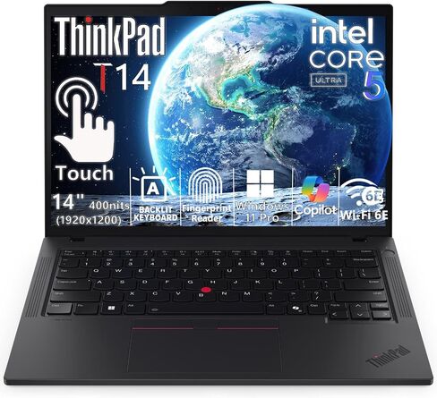 Lenovo ThinkPad T14 Gen 6, Ultra 5 225U, 14" Touchscreen FHD+ Display in Kuwait