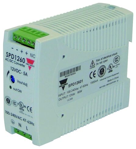 CARLO GAVAZZI SPD241002 100 W Output, 24 VDC Output, BI-Phase SPD, Power Supply, Replaces SPDE241202R, Screw TERMINALS in Kuwait