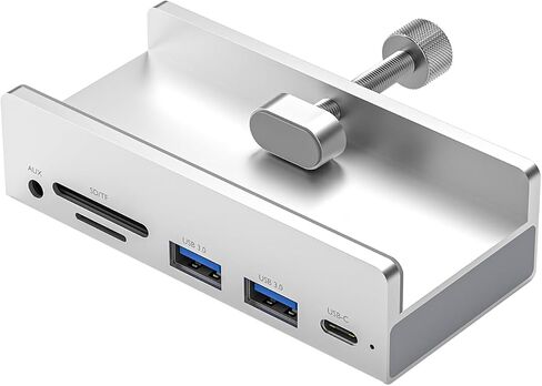 6-Port USB 3.0 Aluminum Hub Splitter Clamp Adapter for Laptop PC in Kuwait
