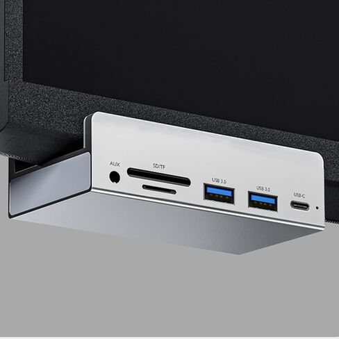 6-Port USB 3.0 Aluminum Hub Splitter Clamp Adapter for Laptop PC in Kuwait