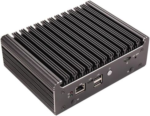 8145U Processor NO RAM NO PCIE3.0x4 SSD,Fanless Mini PC with Quad 2.5G LAN in Kuwait