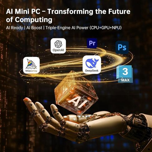 ASUS NUC 13 Pro Tall Business Mini Desktop Computer 13th Intel Core i5 (Up to 4.6GHz), 16GB RAM, 1TB SSD PCIe, HDMI 2.1, 2 Thunderbolt, Wi-Fi 6E, Bluetooth 5.3, Ultra-Quiet Design, Windows 11 Pro in Kuwait