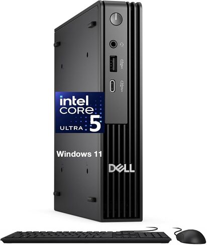 Dell Pro Micro QCM1250, Intel Core Ultra 5 235T, 8GB RAM, 512GB SSD in Kuwait