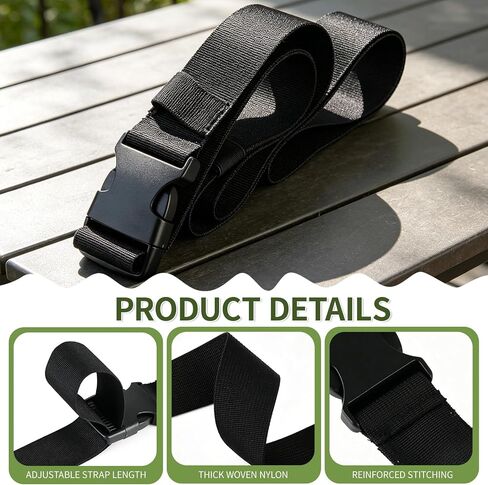 Sidekick Strap Compatible with Yeti, Sidekick Dry Bag Strap, Black in Kuwait