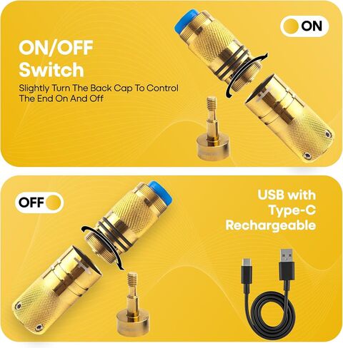 Gotical USB Rechargeable Archery Laser Sight Tool for Bow and Crossbow Thread-On Crossbow Laser Sighting Tool 223 Bore Sighter Shaped, Made of Brass in Kuwait