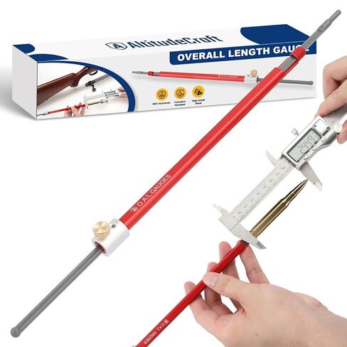 Overall Length Gauge Straight, OAL Gauge for Reloading in Kuwait