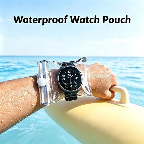 Waterproof Smart Watch Case - Protective Screen Cover Watch Wrist Band in Kuwait