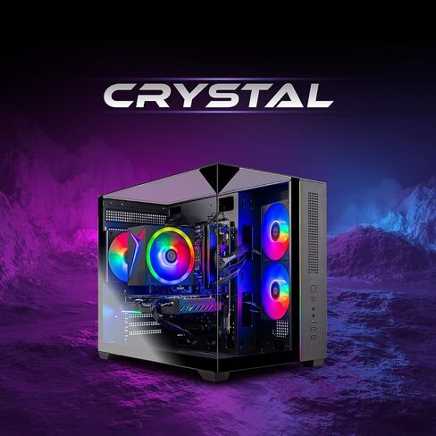 Skytech Gaming PC Crystal, Ryzen 5, RX 9060 8GB, 16GB RAM, 1TB SSD in Kuwait