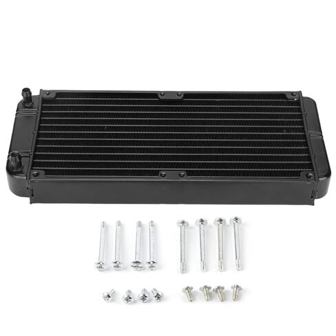Aluminum Efficient Heat Dissipation 18 Tubes PC Water Cooler in Kuwait