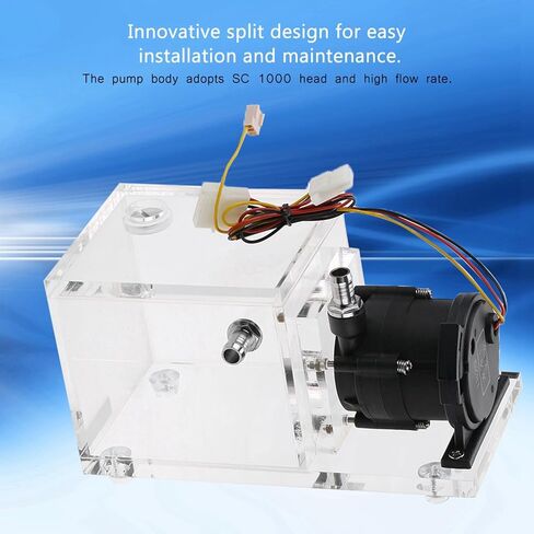 Integrated 890ML Acrylic Water Cooling with High Rate Pump for PC in Kuwait