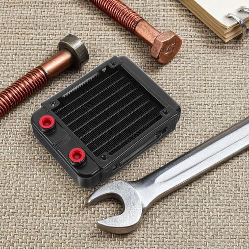 CPU Water Cooling Radiator for Pc, 10mm Aluminum Black in Kuwait