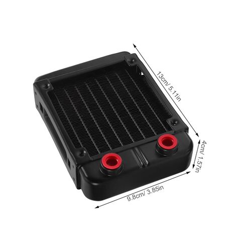 Black Aluminum Water Cooling Radiator for CPU and Gpu Computer Systems in Kuwait