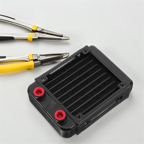 Black Aluminum Water Cooling Radiator for CPU and Gpu Computer Systems in Kuwait