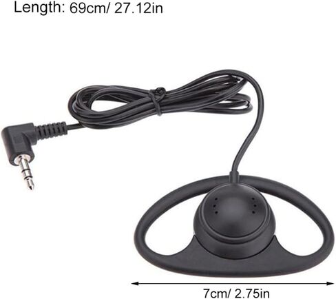 ARTIBETTER Mono Headset 3.5mm Jack Plastic for PC Internet Calling in Kuwait