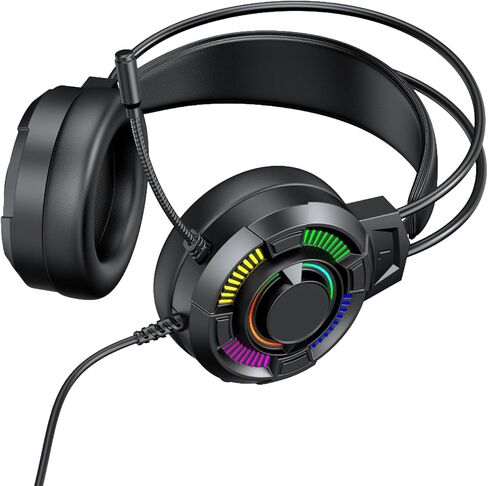 USB Wired RGB Gaming Headset with 50mm Drivers in Kuwait