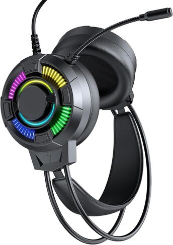 USB Wired RGB Gaming Headset with 50mm Drivers in Kuwait