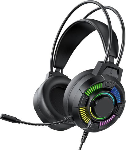 USB Wired RGB Gaming Headset with 50mm Drivers in Kuwait