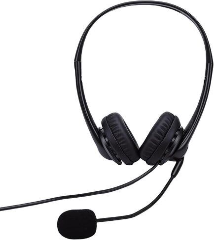 USB Headset, Stereo Wired Headphones with Noise Cancelling in Kuwait