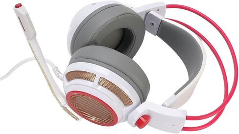 Pissente Over Ear Gaming Headset for PC, USB Wired with 7.1 Surround Sound in Kuwait