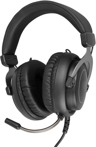 AMONIDA Wired Gaming Headset, Comfortable Ear Cups with Adjustable in Kuwait