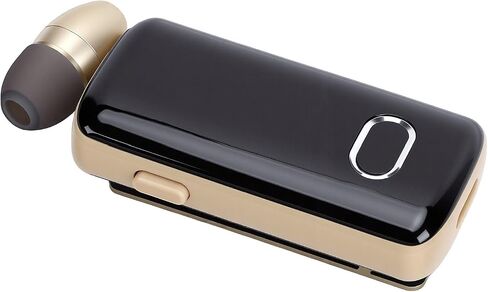 Bluetooth Headset with Retractable Cable (Gray) in Kuwait