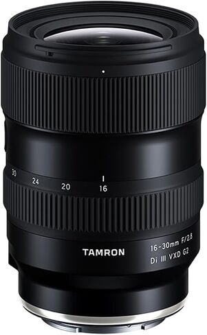 Tamron 16-30mm f/2.8 Di III VXD G2 Full-Frame Wide-Angle Zoom Lens for Sony E with 6-Year Warranty, Bundle with 67mm UV/CPL/ND Filter Kit, Lens Pen, Cleaning Kit and Cap Tether in Kuwait
