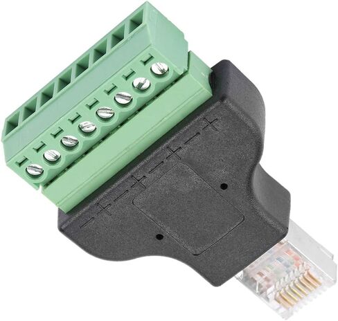 Keenso RJ45 Male Adapter 8P8C Terminal Connector in Kuwait