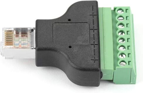 Keenso RJ45 Male Adapter 8P8C Terminal Connector in Kuwait
