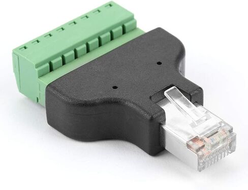Keenso RJ45 Male Adapter 8P8C Terminal Connector in Kuwait