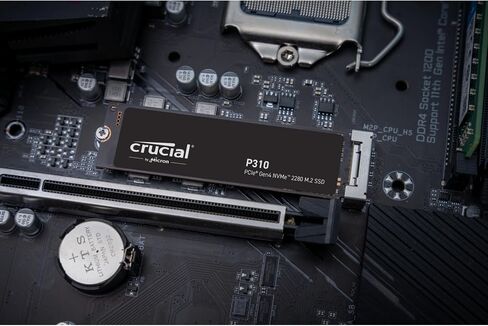 Crucial SSD 500GB M.2 (2280) P310 NVMe PCIe Gen4 Internal in Kuwait