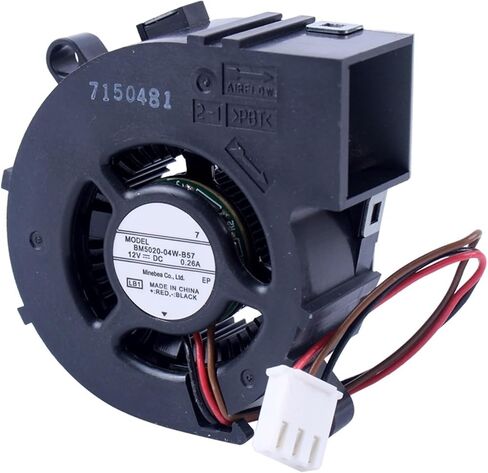 BM5020-04W-B57 5cm 50mm Blower 50x50x20mm DC12V 0.26A 3pin Double Ball Bearing Turbo Cooling Fan for Projector in Kuwait