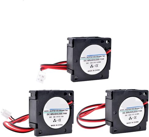 1 Pcs P3010S 3cm 30mm Fan 30x30x10mm DC5V 12V 24V USB Mini Side Blow Cooling in Kuwait