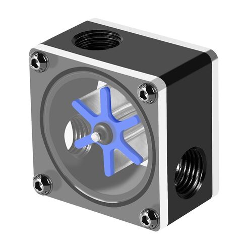 Meter 6 Impeller 3 Way for PC Water Cooling G1/4 Thread in Kuwait