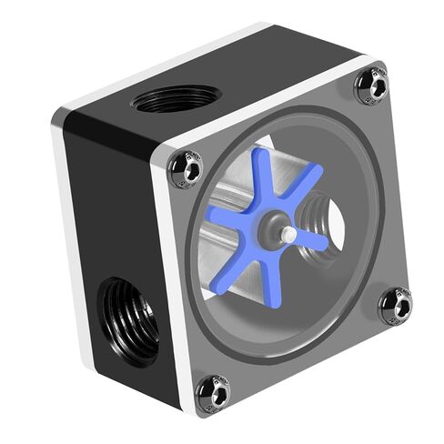 Meter 6 Impeller 3 Way for PC Water Cooling G1/4 Thread in Kuwait