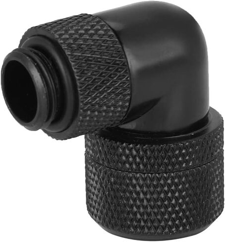 G1/4 Thread Water Cooling Fitting Durable Copper Plated 90° in Kuwait