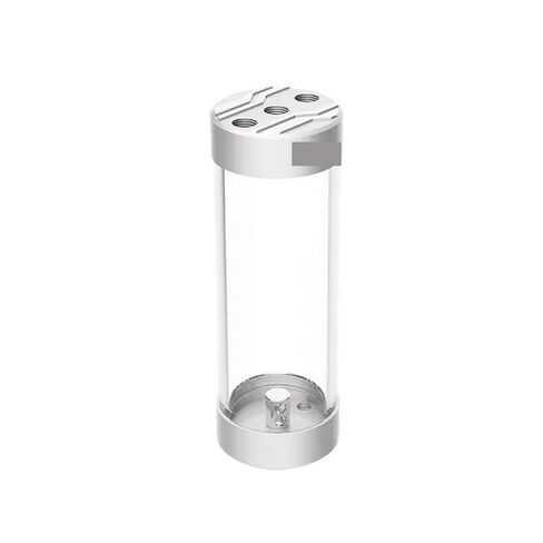 OD60mm Reservoir Acrylic 80mm-330mm Water Tank Dual Metal(Silver,28cm) in Kuwait