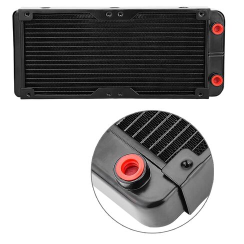 Aluminum CPU Water Cooler, 240mm G4/1 Design in Kuwait