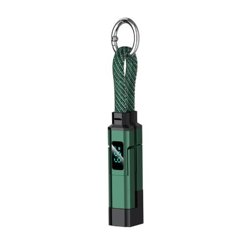4-in-1 Charging Cable, Digital Display Keychain Braided in Kuwait