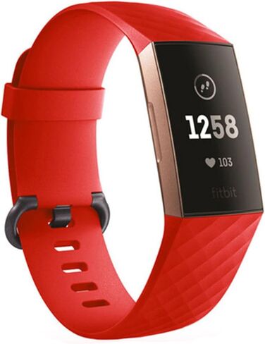 Replacement Bands for Fitbit Charge 4/Charge 3, Silicone Fitness Sport Wristbands in Kuwait